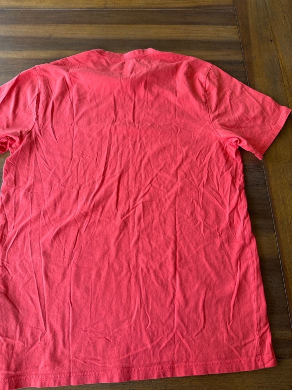 Volcom Red Crewneck T‑Shirt with Small Stone Logo - Picture 5 of 8